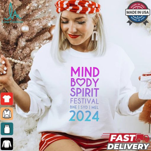 Mind Body Spirit Festival Two Sided Standard Event T shirt