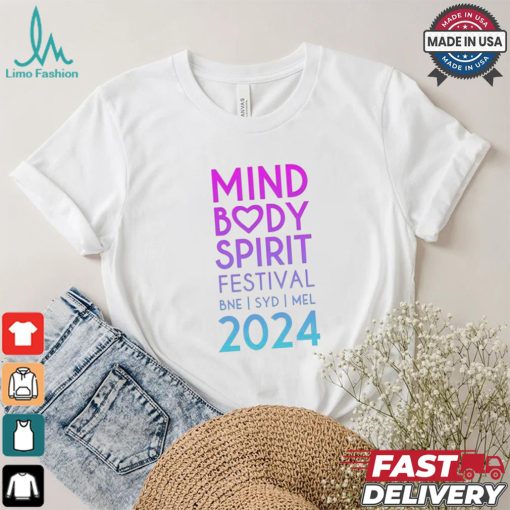 Mind Body Spirit Festival Two Sided Standard Event T shirt
