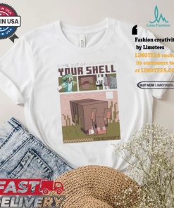 Minecraft Come Out Of Your Shell T Shirt
