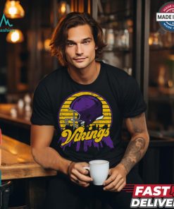 Minnesota Football team skyline helmet T Shirt