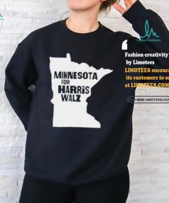 Minnesota Map for Harris Walz 2024 T Shirt