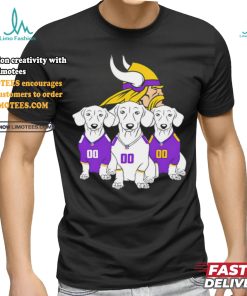 Minnesota Vikings Dachshund Dogs shirt