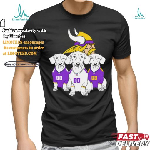 Minnesota Vikings Dachshund Dogs shirt
