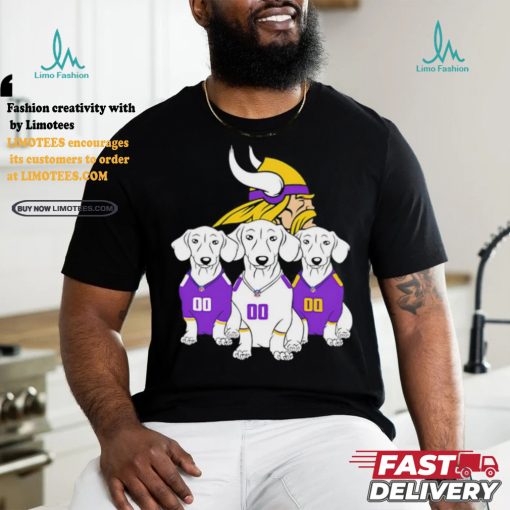 Minnesota Vikings Dachshund Dogs shirt