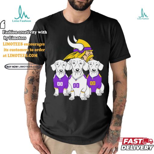 Minnesota Vikings Dachshund Dogs shirt