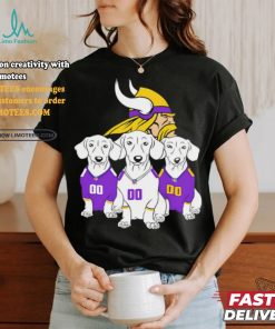 Minnesota Vikings Dachshund Dogs shirt