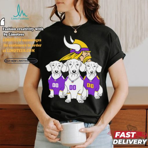 Minnesota Vikings Dachshund Dogs shirt