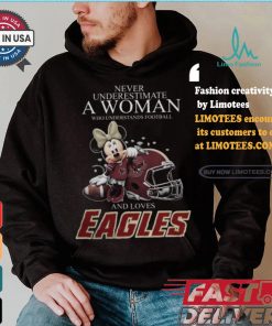 Minnie Mouse x Boston College Eagles Never Underestimate A Woman Who Understands Football shirt
