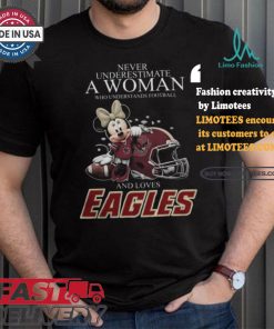 Minnie Mouse x Boston College Eagles Never Underestimate A Woman Who Understands Football shirt