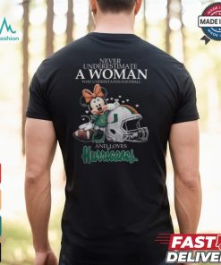 Minnie Mouse x Kansas Jayhawks Never Underestimate A Woman Who Understands Football And Loves Shirt, hoodie, sweater, long sleeve and tank top Minnie Mouse x Kansas Jayhawks Never Underestimate A Woman Who Understands Football And Loves Shirt