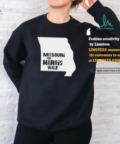 Missouri Map for Harris Walz 2024 T Shirt