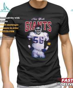 Mitchell & Ness Lawrence Taylor Royal New York Giants Sideline Retired Player Shirt