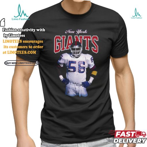Mitchell & Ness Lawrence Taylor Royal New York Giants Sideline Retired Player Shirt