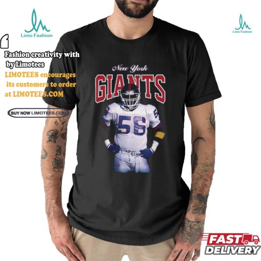 Mitchell & Ness Lawrence Taylor Royal New York Giants Sideline Retired Player Shirt