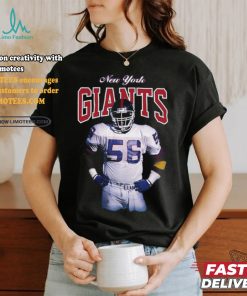 Mitchell & Ness Lawrence Taylor Royal New York Giants Sideline Retired Player Shirt