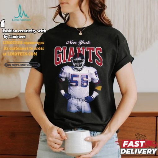 Mitchell & Ness Lawrence Taylor Royal New York Giants Sideline Retired Player Shirt