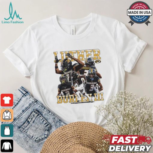 Mizzou Tigers NIL 2024 Football Luther Burden III T Shirt