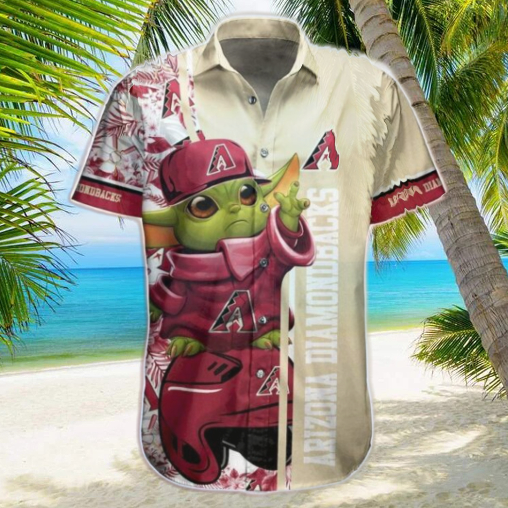 Mlb Arizona Diamondbacks Red Gold Baby Yoda Trendy Hawaiian Shirt Aloha Shirt Mlb Arizona Diamondbacks Red Gold Baby Yoda Trendy Hawaiian Shirt Aloha Shirt