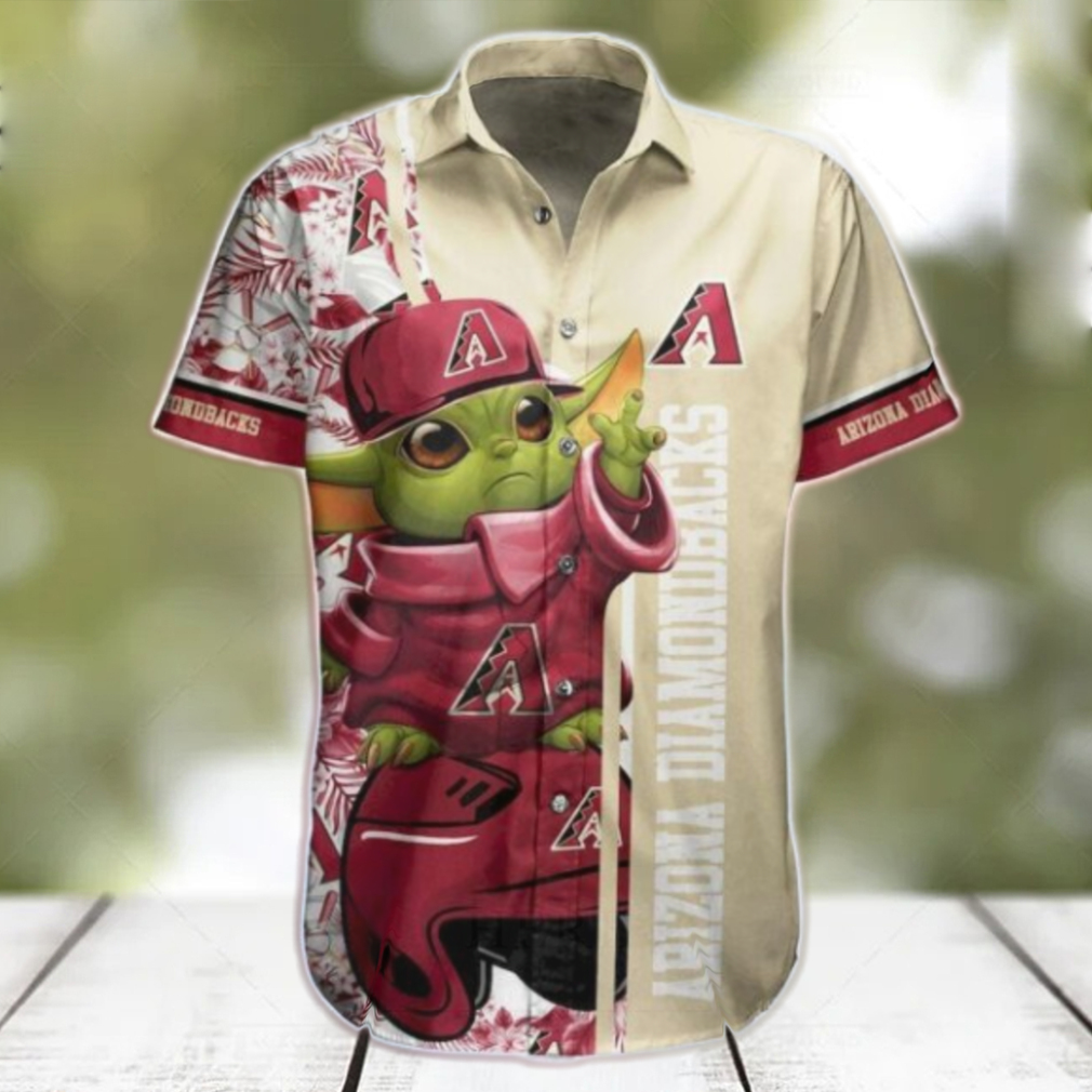 Mlb Arizona Diamondbacks Red Gold Baby Yoda Trendy Hawaiian Shirt Aloha Shirt Mlb Arizona Diamondbacks Red Gold Baby Yoda Trendy Hawaiian Shirt Aloha Shirt