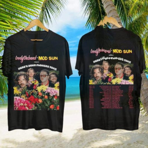 Mod Sun Heres You Flowers Tour Shirt