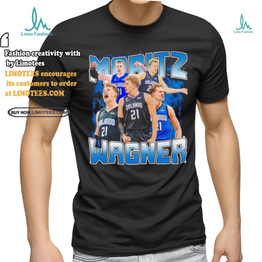 Moritz Wagner basketball player lightning vintage shirt