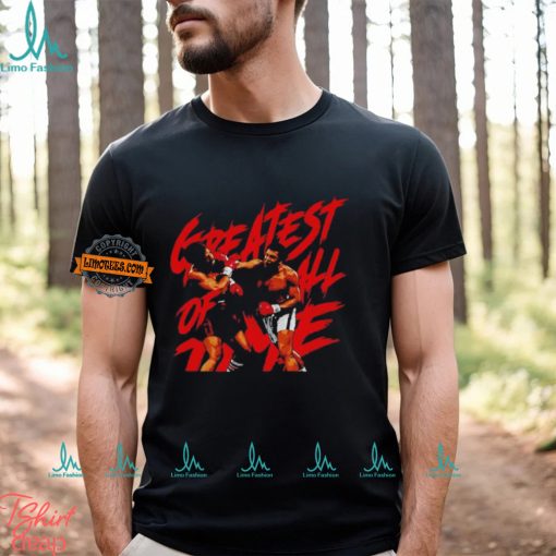 Muhammad Ali Greatest of All Time Grunge shirt