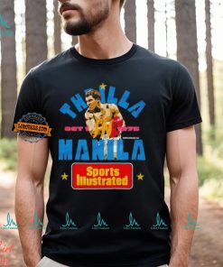Muhammad Ali Sports Illustrated Thrilla in Manila shirt