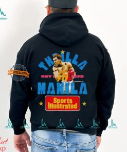 Muhammad Ali Sports Illustrated Thrilla in Manila shirt