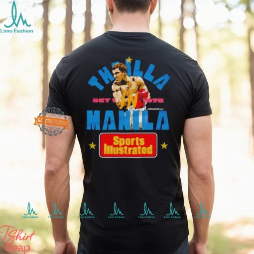 Muhammad Ali Sports Illustrated Thrilla in Manila shirt