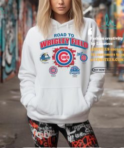 Myrtle Beach Pelicans Bimm Ridder White Chicago Cubs Road To Wrigley T Shirt