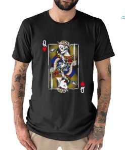 NFL Football Philadelphia Eagles The Queen Of Hearts Card Shirt