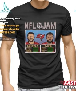 NFL Jam Baker Mayfield & Mike Evans Tampa Bay Buccaneers Shirt, hoodie, sweater, long sleeve and tank top NFL Jam Baker Mayfield & Mike Evans Tampa Bay Buccaneers Shirt