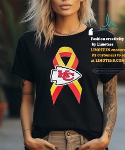 NFL Kansas City Chiefs ribbon magnet logo shirt