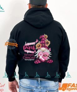 NFL San Francisco 49ers Special Gnomes Flower In October I Wear Pink For Breast Cancer Awareness 2D Shirt