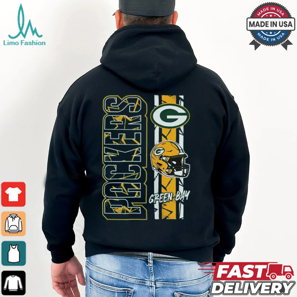 NFL Team Apparel Little Green Bay Packers All In Hunter T Shirt NFL Team Apparel Little Green Bay Packers All In Hunter T Shirt