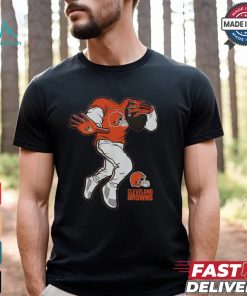 NFL Team Apparel Toddler Cleveland Browns Logo Seal Brown T Shirt