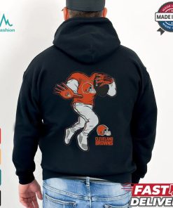 NFL Team Apparel Toddler Cleveland Browns Logo Seal Brown T Shirt