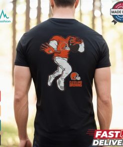 NFL Team Apparel Toddler Cleveland Browns Logo Seal Brown T Shirt
