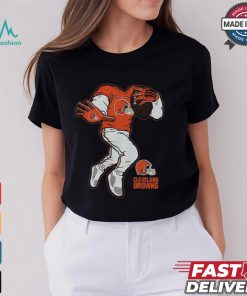 NFL Team Apparel Toddler Cleveland Browns Logo Seal Brown T Shirt