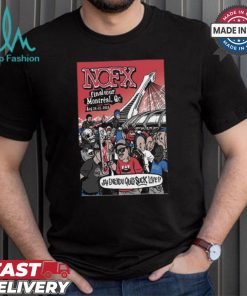 NOFX Aug 24 25 2024 Parc Olympique In Montreal QC Poster Shirt