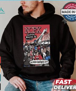 NOFX Aug 24 25 2024 Parc Olympique In Montreal QC Poster Shirt