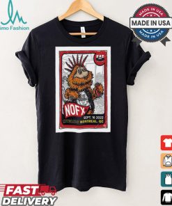 NOFX August 24 25, 2024 Montréal, QC Final Tour Poster Shirt