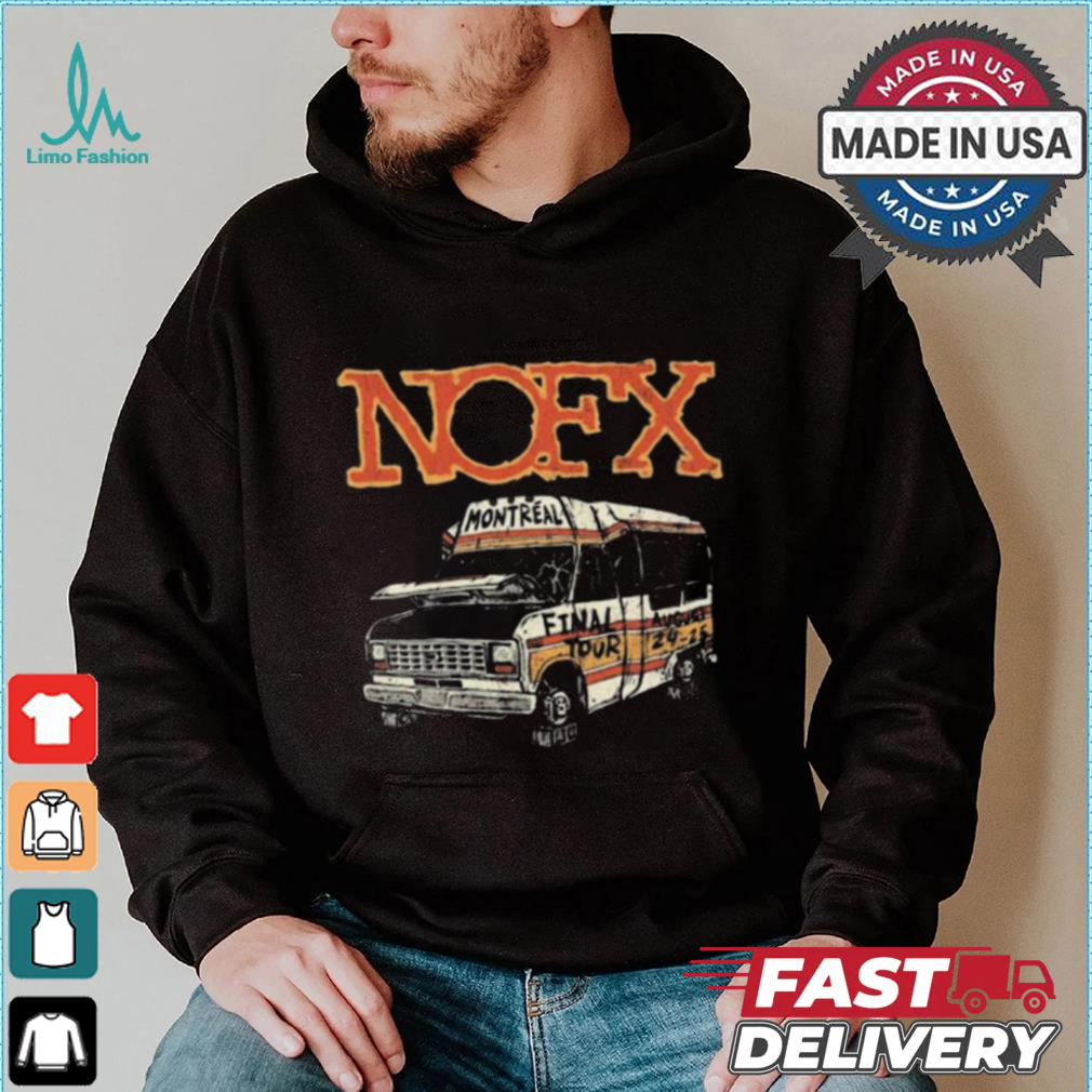 NOFX August 24 25 2024 Parc Olympique In Montreal QC Shirt NOFX August 24 25 2024 Parc Olympique In Montreal QC Shirt