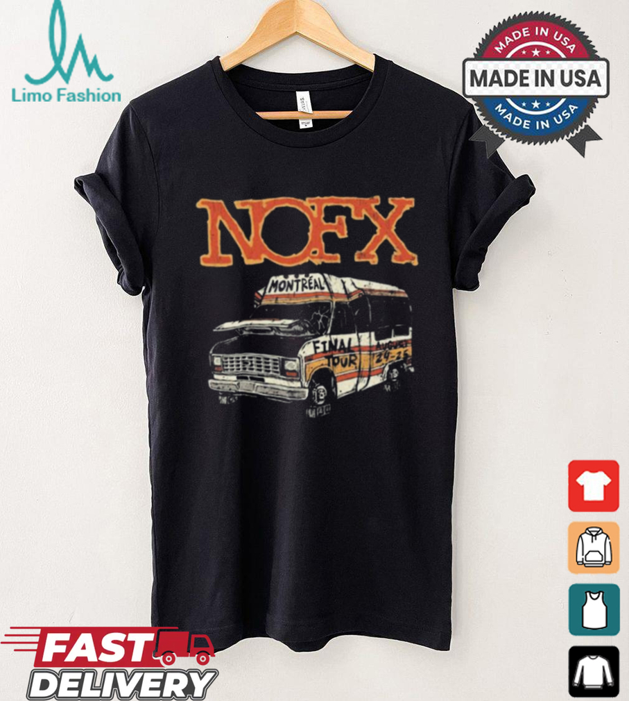 NOFX August 24 25 2024 Parc Olympique In Montreal QC Shirt NOFX August 24 25 2024 Parc Olympique In Montreal QC Shirt