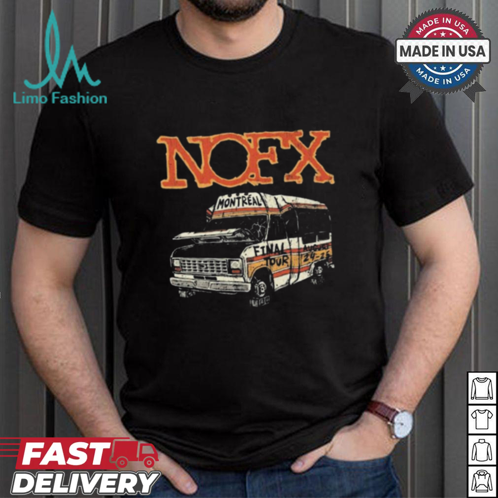 NOFX August 24 25 2024 Parc Olympique In Montreal QC Shirt NOFX August 24 25 2024 Parc Olympique In Montreal QC Shirt