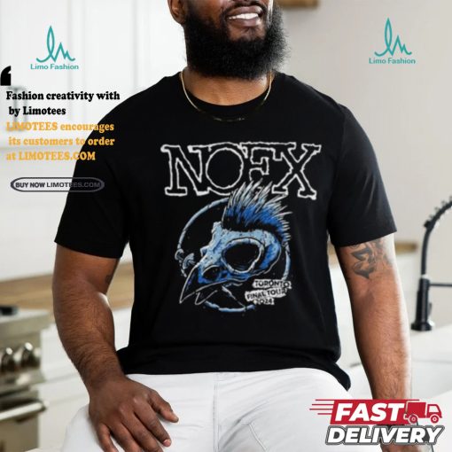NOFX Toronto 2024 Final Tour shirt