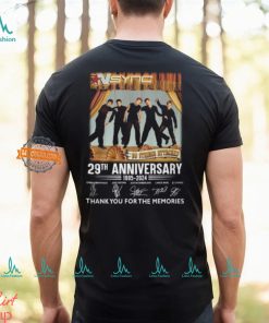 NSYNC 29th Anniversary 1995 2024 Thank You For The Memories T Shirt