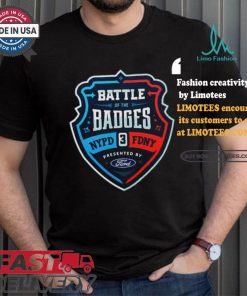 NYPD vs FDNY Battle of the Badges game Sept 12 2024 At City Field Shirt