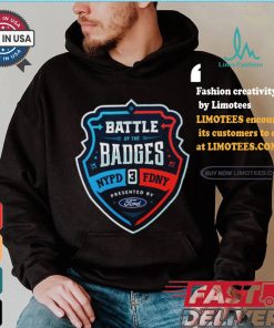 NYPD vs FDNY Battle of the Badges game Sept 12 2024 At City Field Shirt