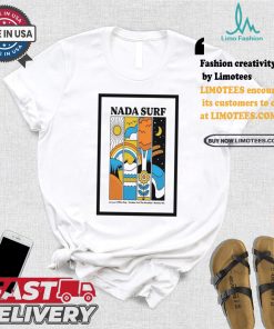 Nada surf october 5 2024 the paradise ma concert poster shirt